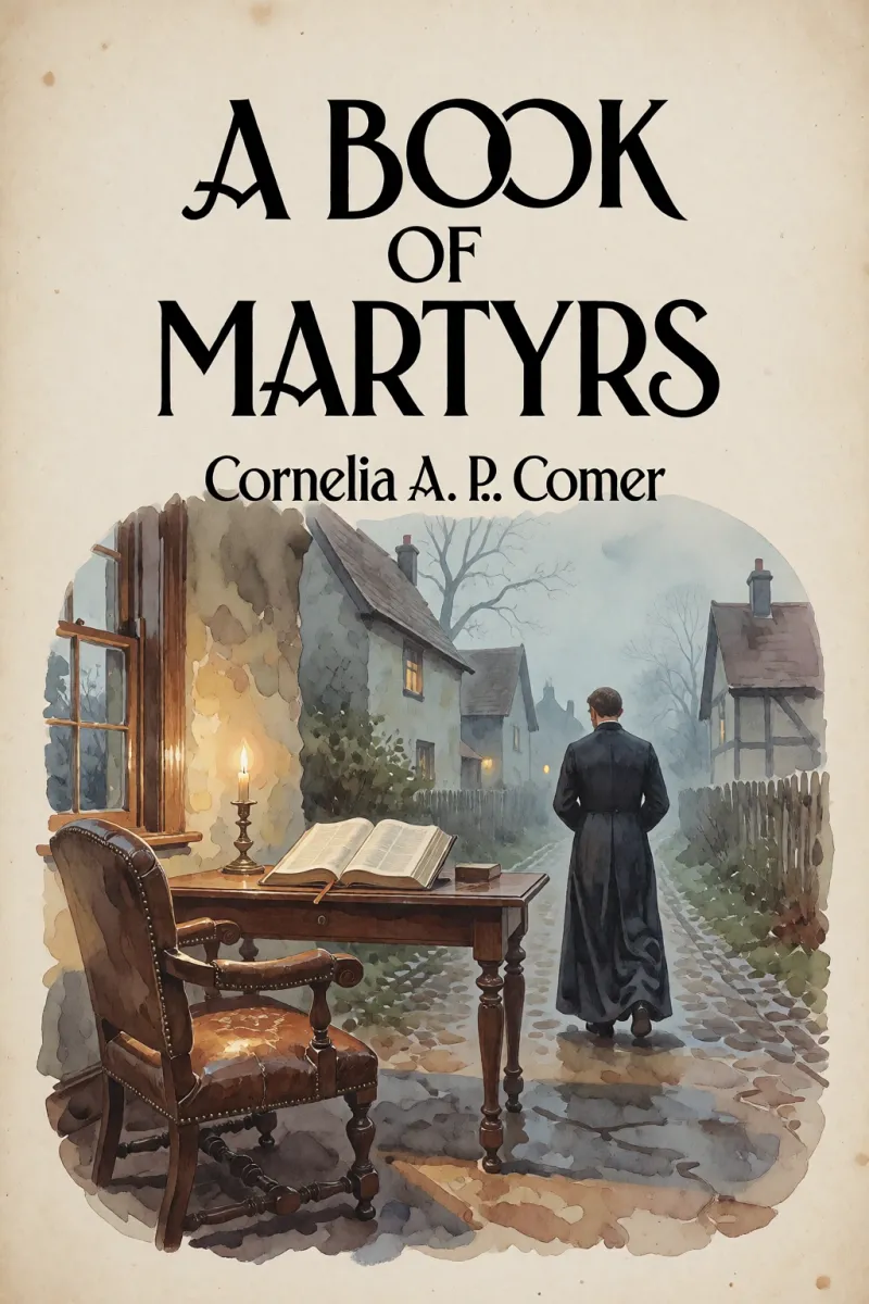 Cover of A book of martyrs by Cornelia A. P. Comer