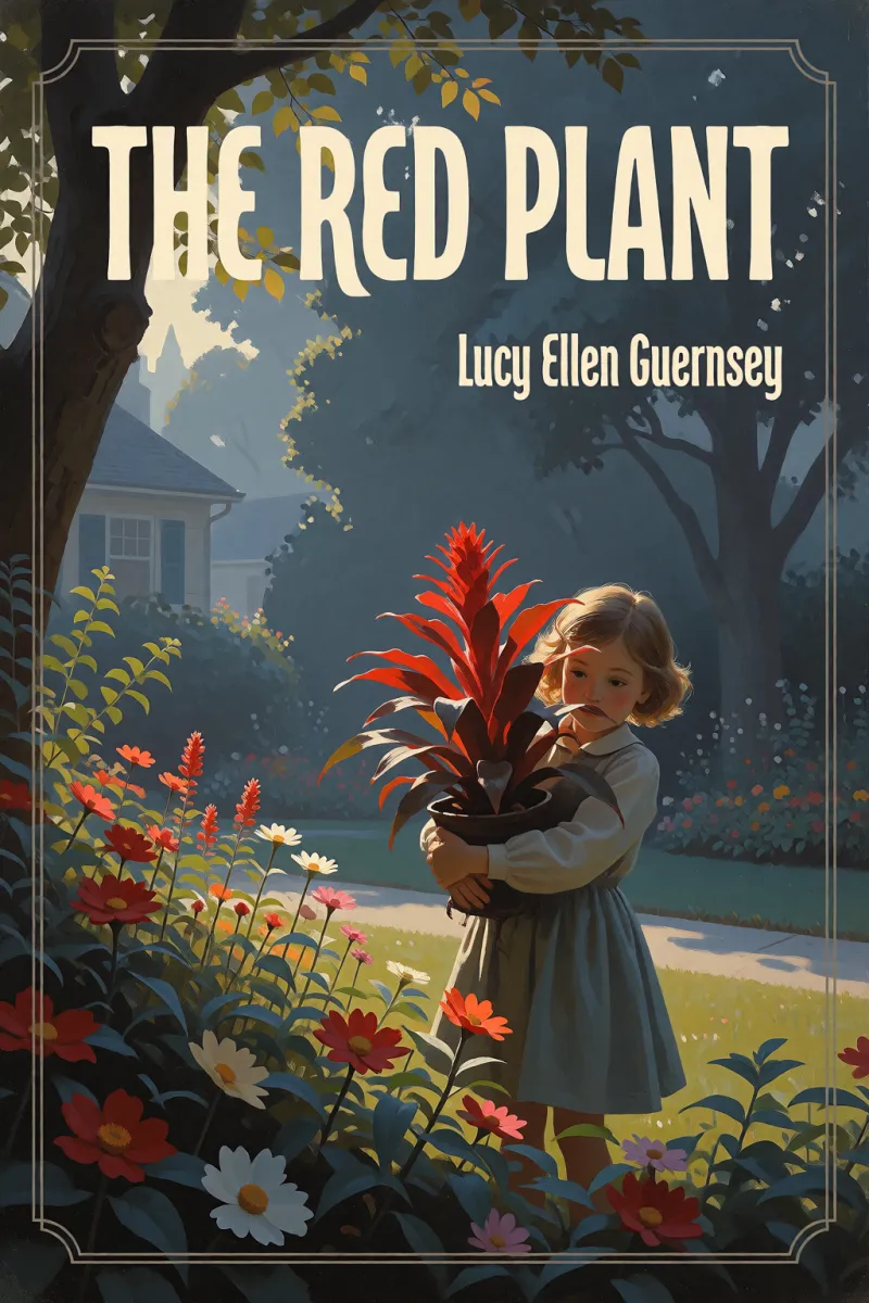 Cover of The red plant by Lucy Ellen Guernsey