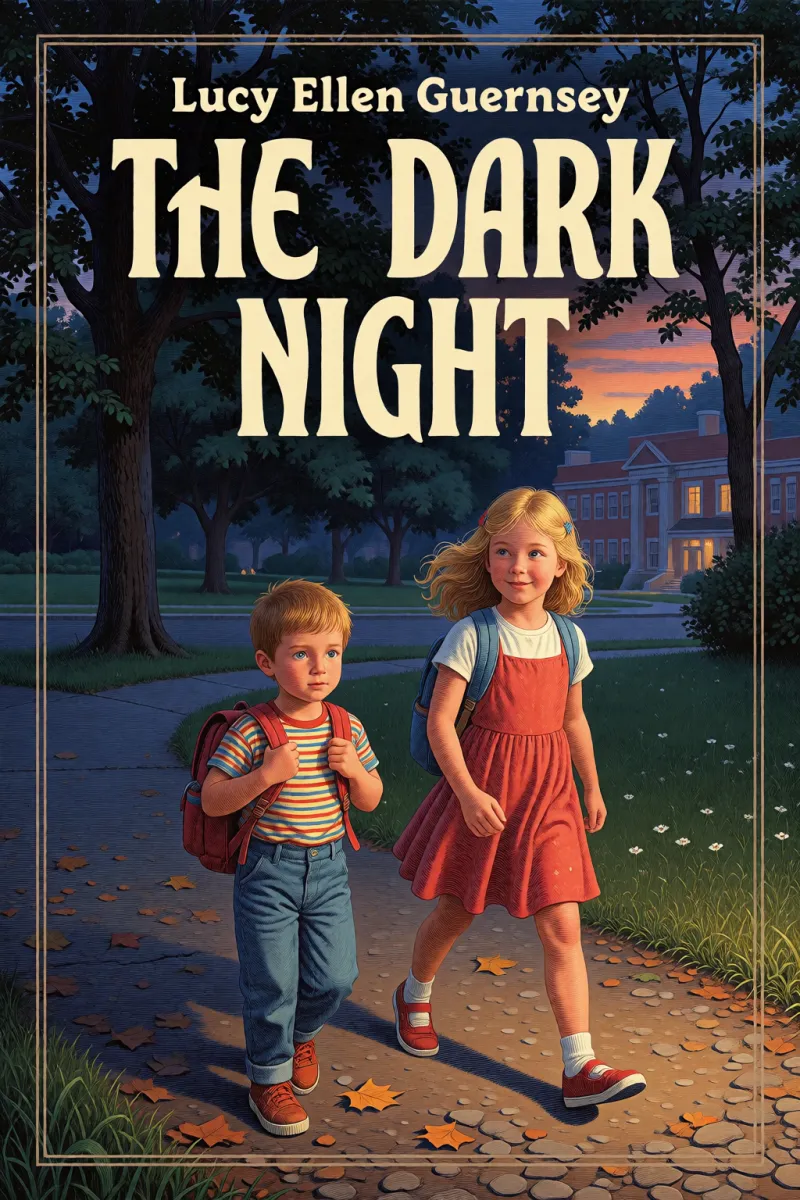 Cover of The dark night by Lucy Ellen Guernsey
