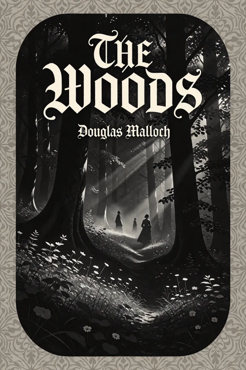Cover of The woods by Douglas Malloch