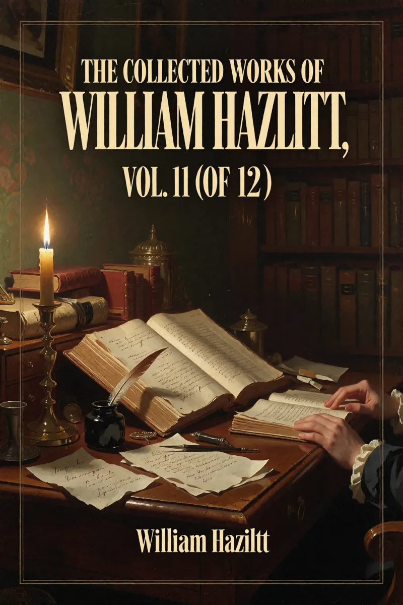 Cover of The collected works of William Hazlitt, Vol. 11 (of 12) by William Hazlitt