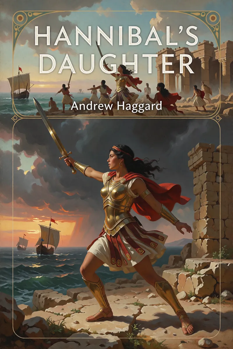Cover of Hannibal's daughter by Andrew Haggard
