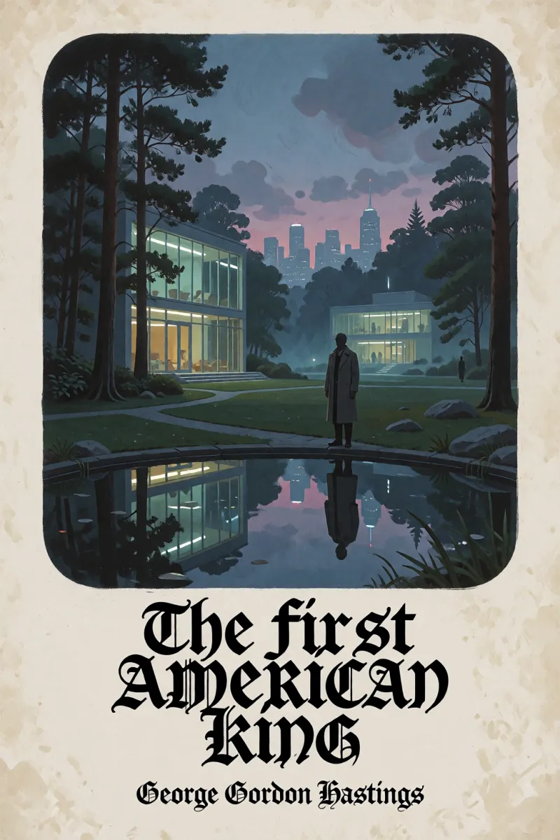 Cover of The first American King by George Gordon Hastings