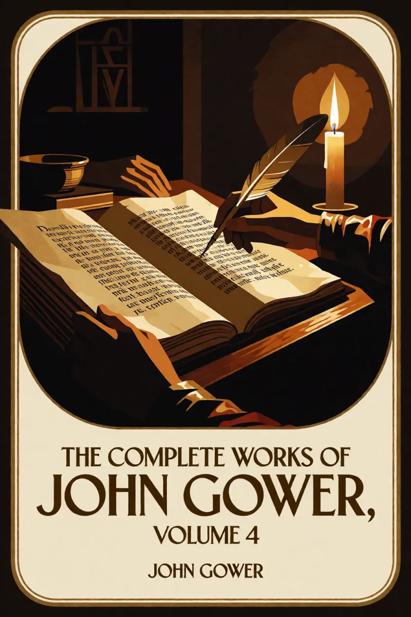 Cover of The complete works of John Gower, volume 4 by John Gower