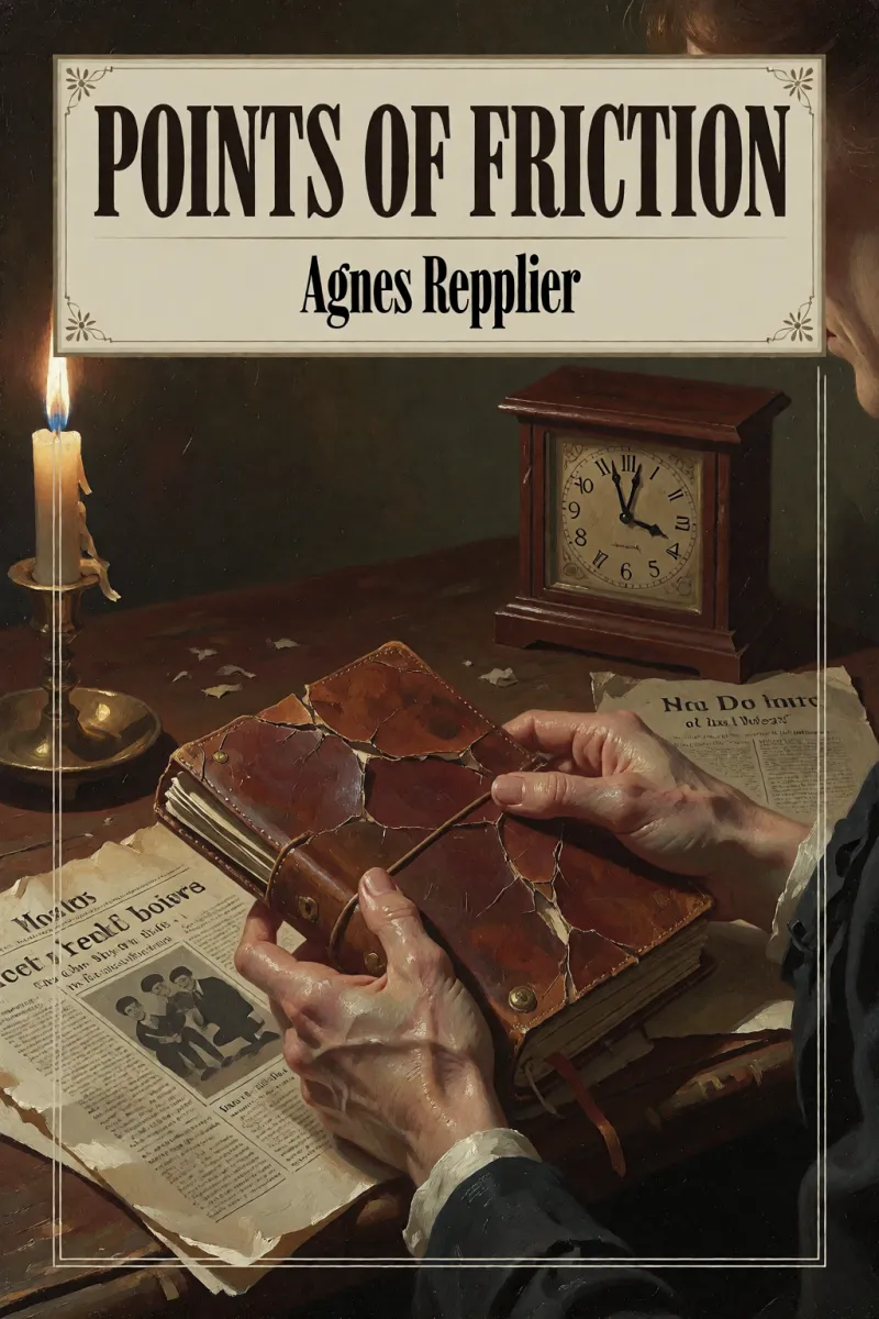 Cover of Points of friction by Agnes Repplier