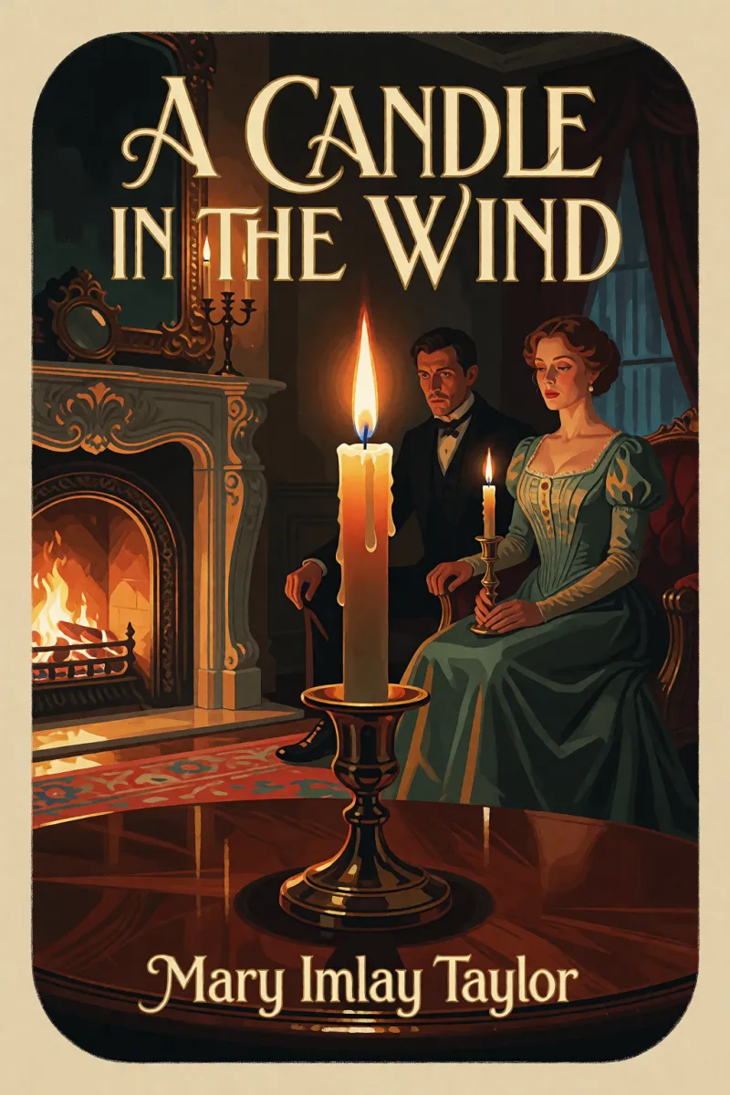 Cover of A candle in the wind by Mary Imlay Taylor