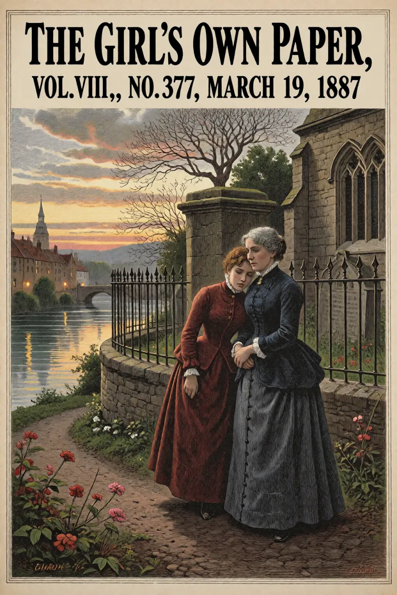 Cover of The Girl's Own Paper, vol. VIII., no. 377, March 19, 1887 by Various