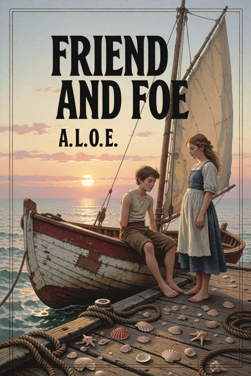 Cover of Friend and foe by A. L. O. E.