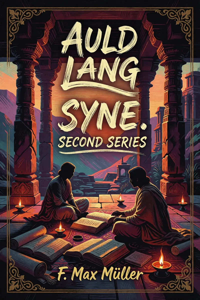 Cover of Auld lang syne. Second series by F. Max Müller