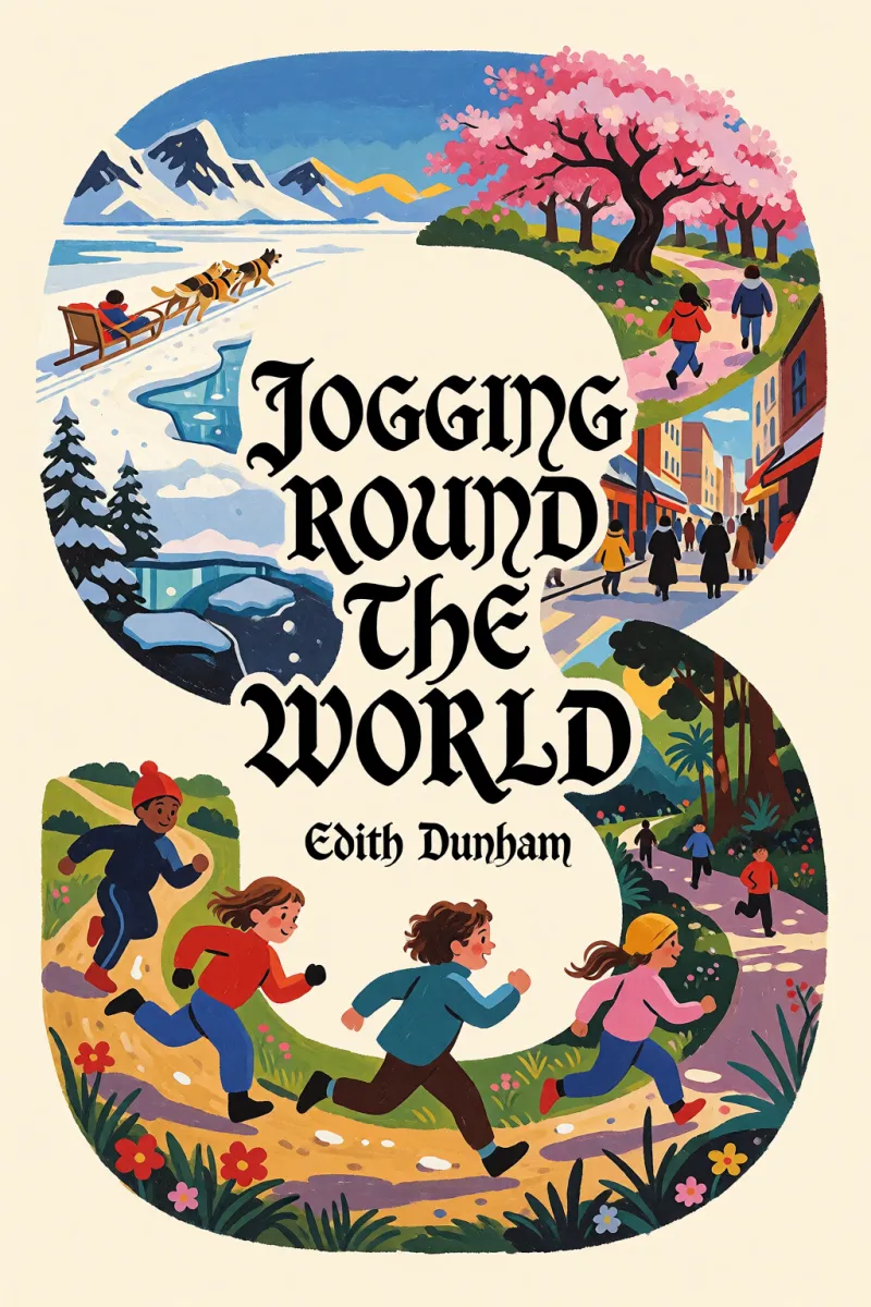 Cover of Jogging round the world by Edith Dunham