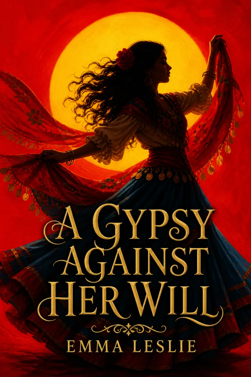 Cover of A gypsy against her will by Emma Leslie