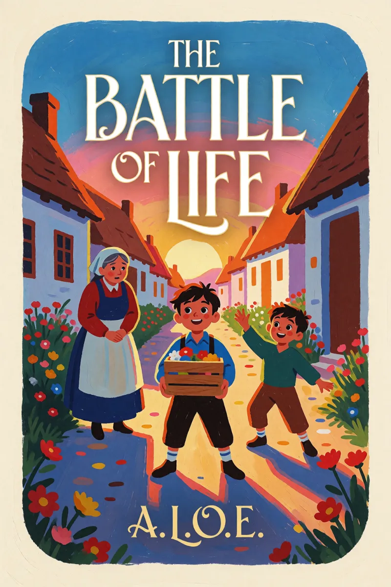 Cover of The battle of life by A. L. O. E.
