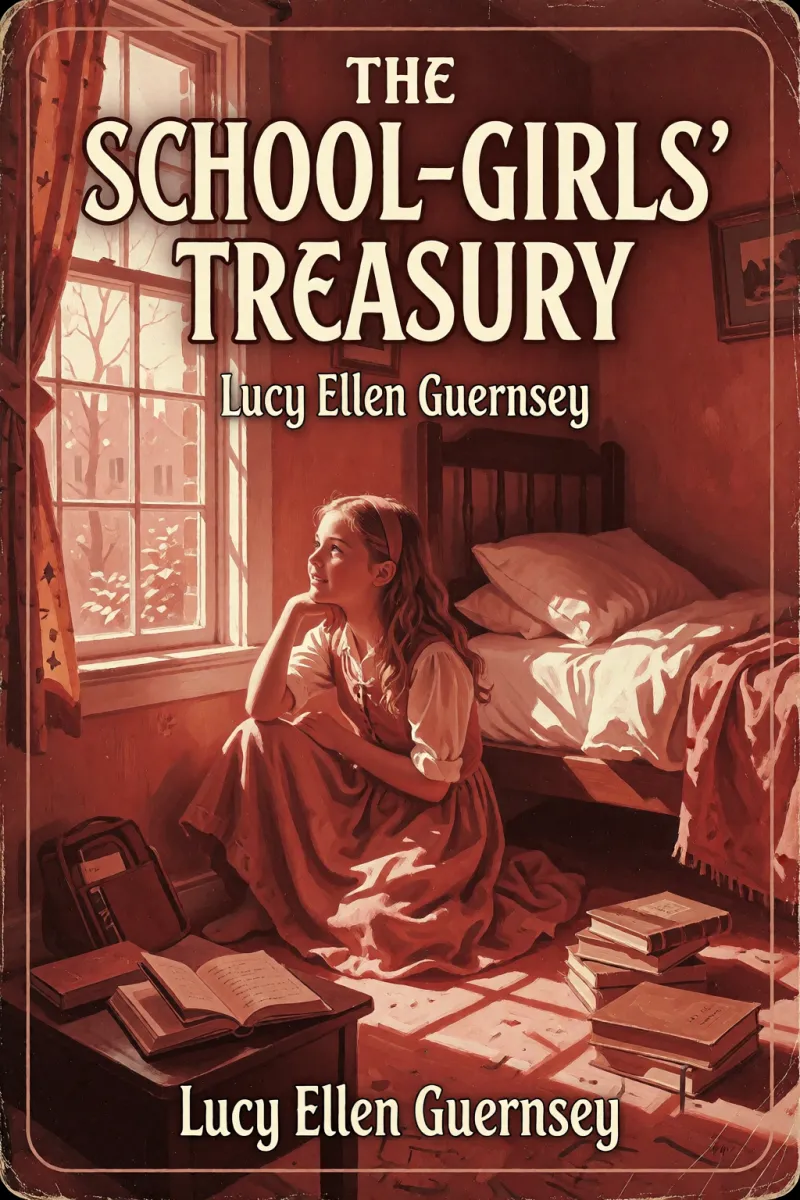 Cover of The school-girls' treasury by Lucy Ellen Guernsey