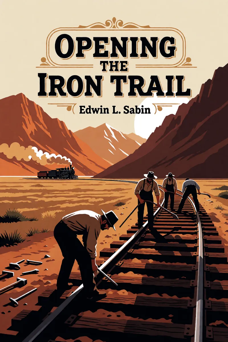 Cover of Opening the iron trail by Edwin L. Sabin