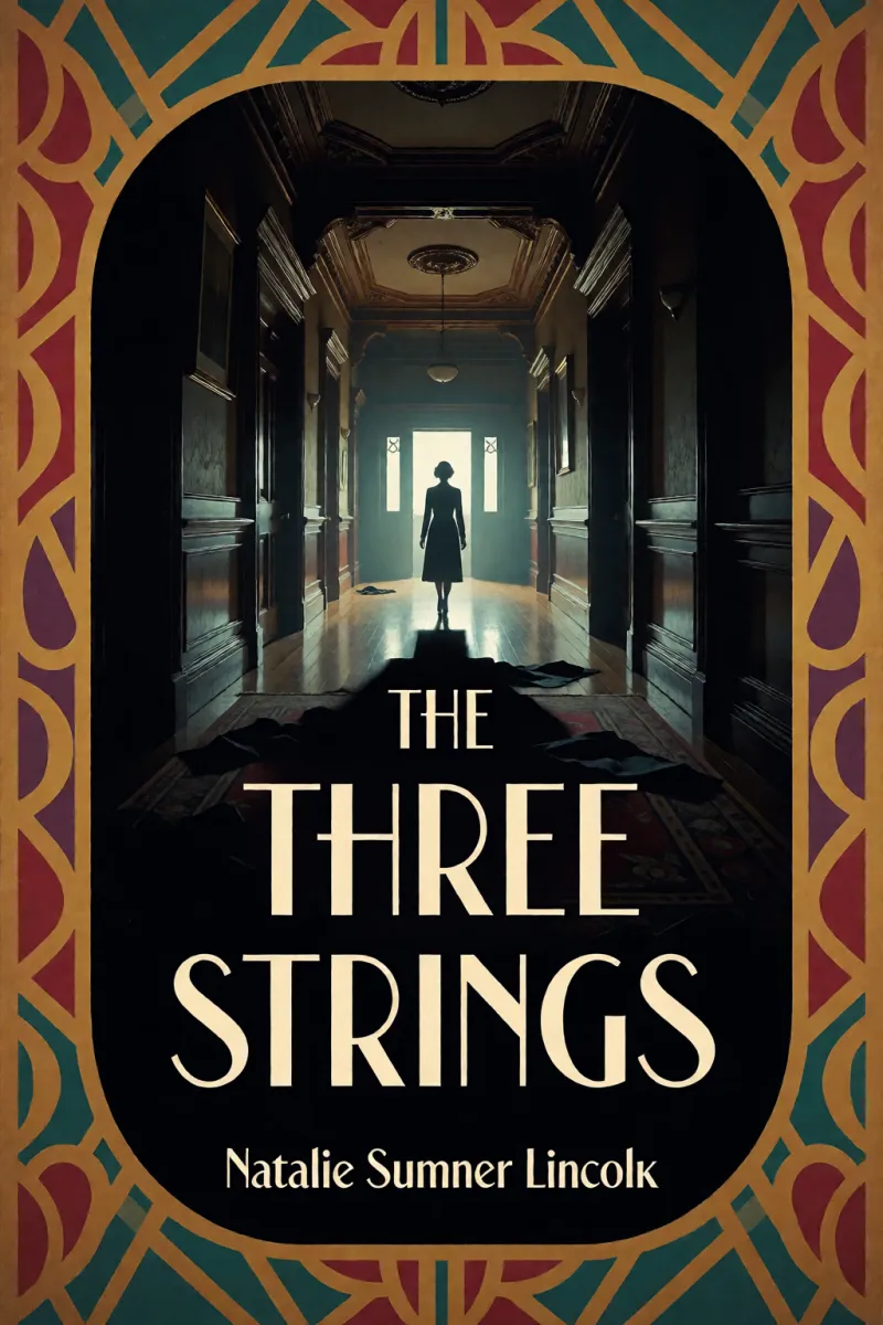 Cover of The three strings by Natalie Sumner Lincoln