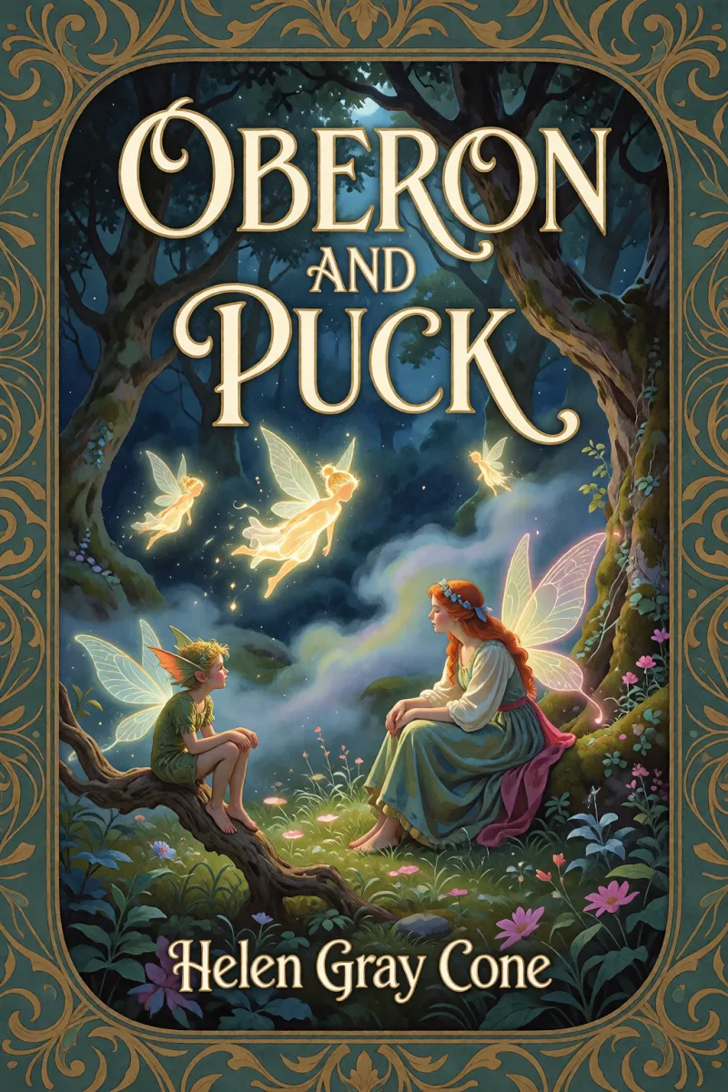 Cover of Oberon and Puck by Helen Gray Cone