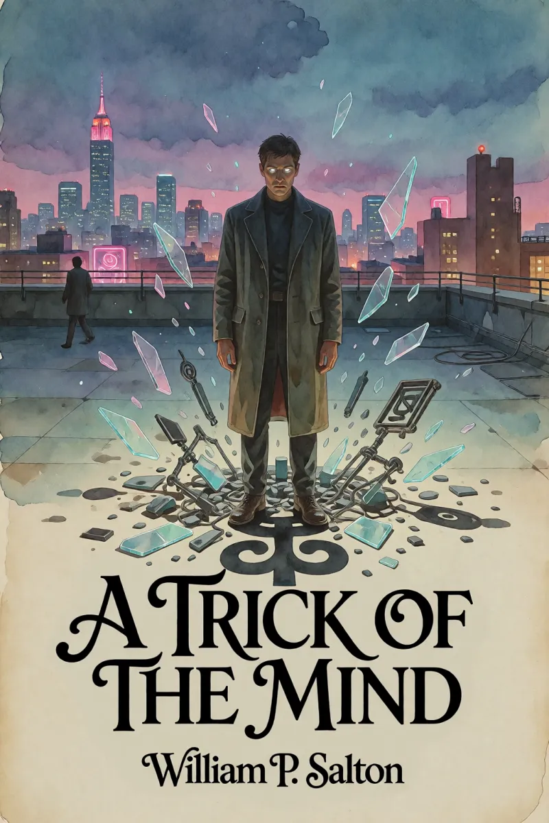 Cover of A trick of the mind by William P. Salton