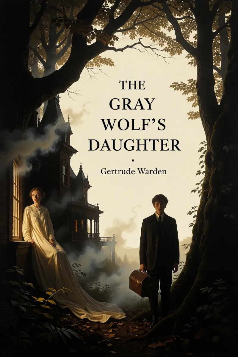 Cover of The gray wolf's daughter by Gertrude Warden