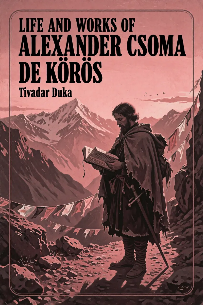 Cover of Life and works of Alexander Csoma de Körös by Tivadar Duka