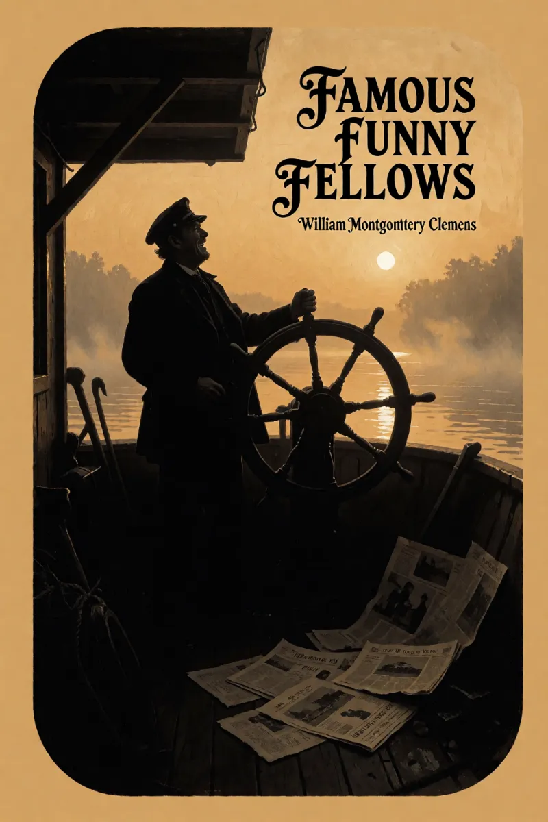Cover of Famous funny fellows by William Montgomery Clemens