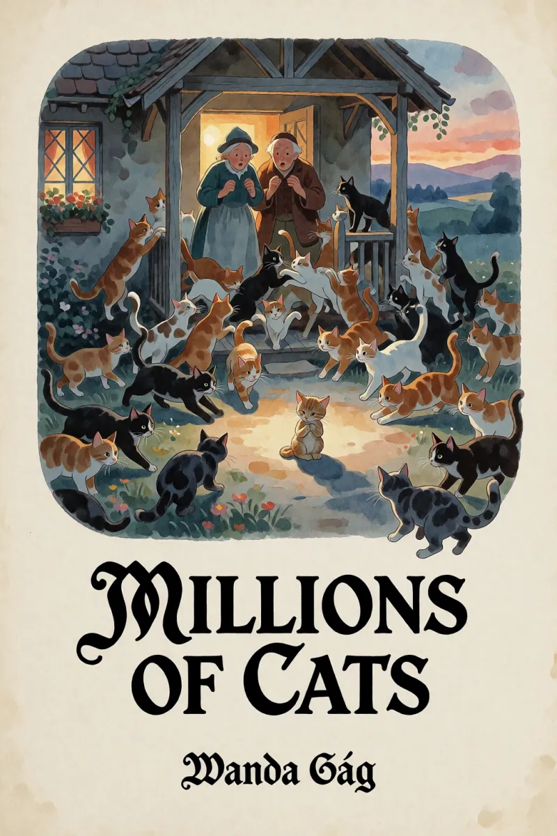 Cover of Millions of cats by Wanda Gág
