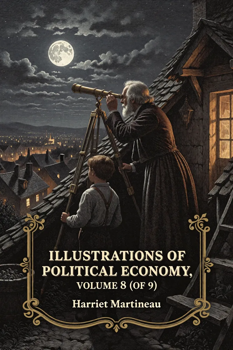 Cover of Illustrations of political economy, Volume 8 (of 9) by Harriet Martineau