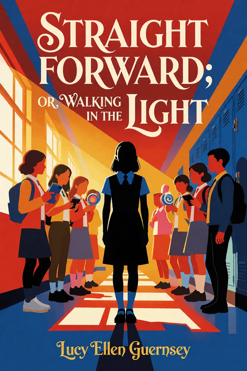 Cover of Straight forward; or, walking in the light by Lucy Ellen Guernsey