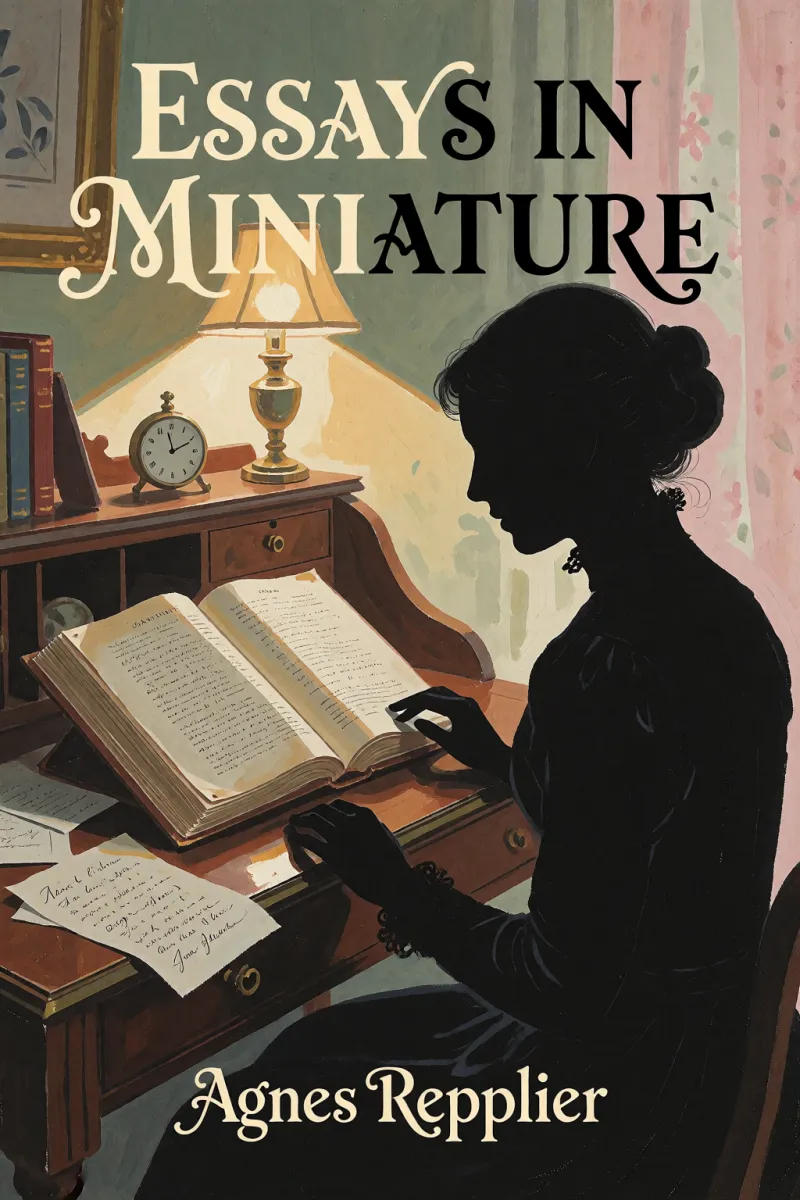 Cover of Essays in miniature by Agnes Repplier