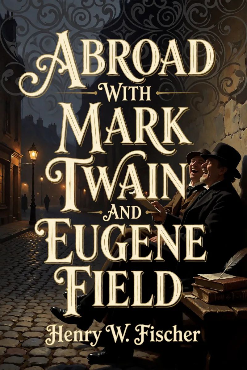 Cover of Abroad with Mark Twain and Eugene Field by Henry W. Fischer