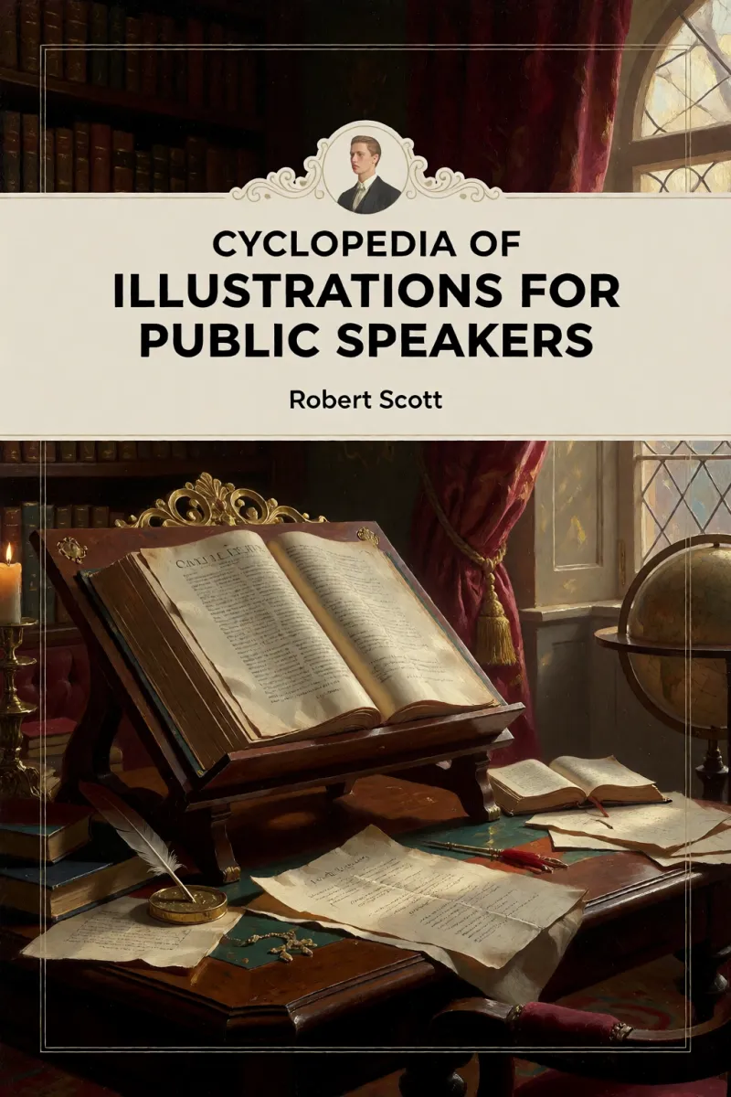 Cover of Cyclopedia of illustrations for public speakers by Robert Scott