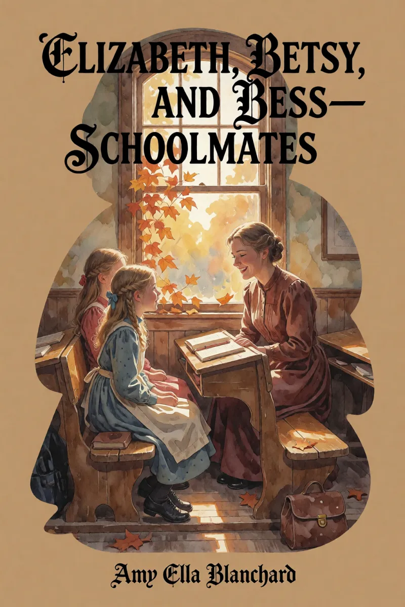 Cover of Elizabeth, Betsy, and Bess—schoolmates by Amy Ella Blanchard