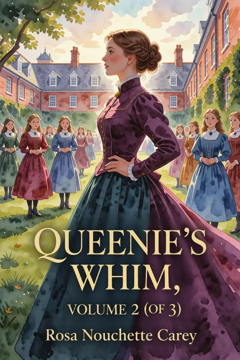 Cover of Queenie's whim, Volume 2 (of 3) by Rosa Nouchette Carey