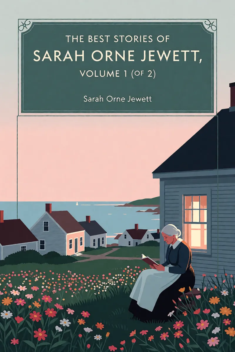 Cover of The best stories of Sarah Orne Jewett, Volume 1 (of 2) by Sarah Orne Jewett