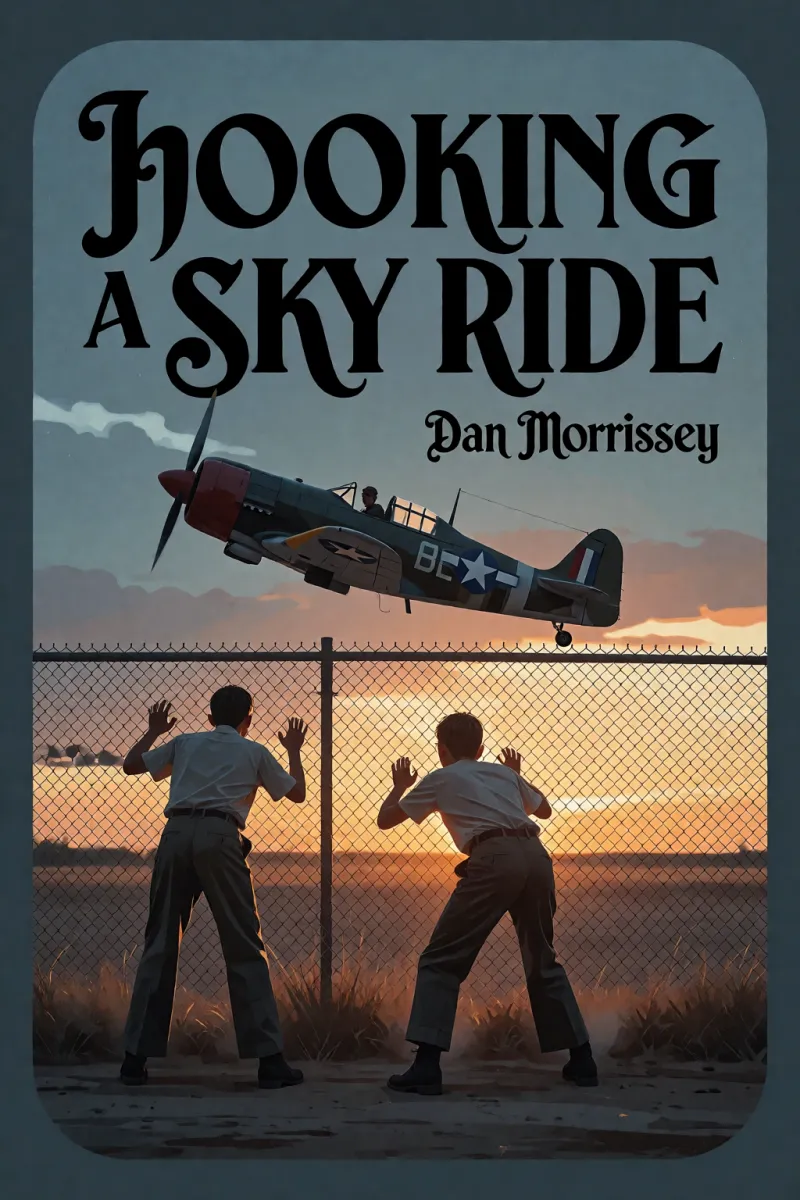 Cover of Hooking a sky ride by Dan Morrissey