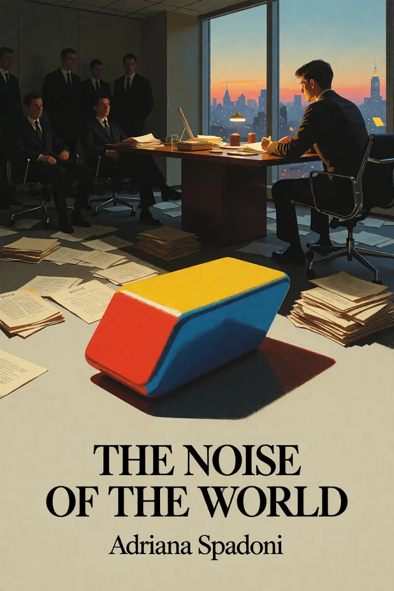 Cover of The noise of the world by Adriana Spadoni
