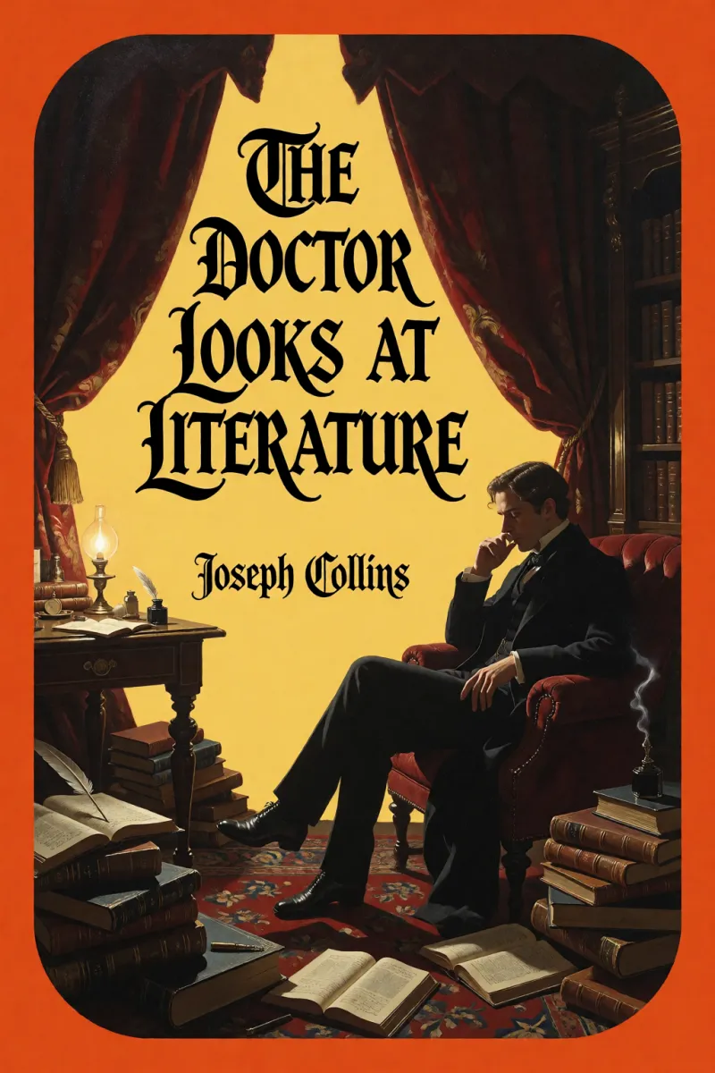 Cover of The doctor looks at literature by Joseph Collins