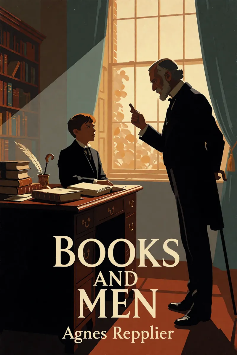 Cover of Books and men by Agnes Repplier