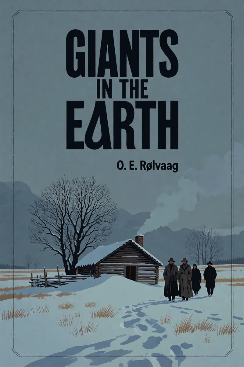 Cover of Giants in the earth by O. E. Rølvaag
