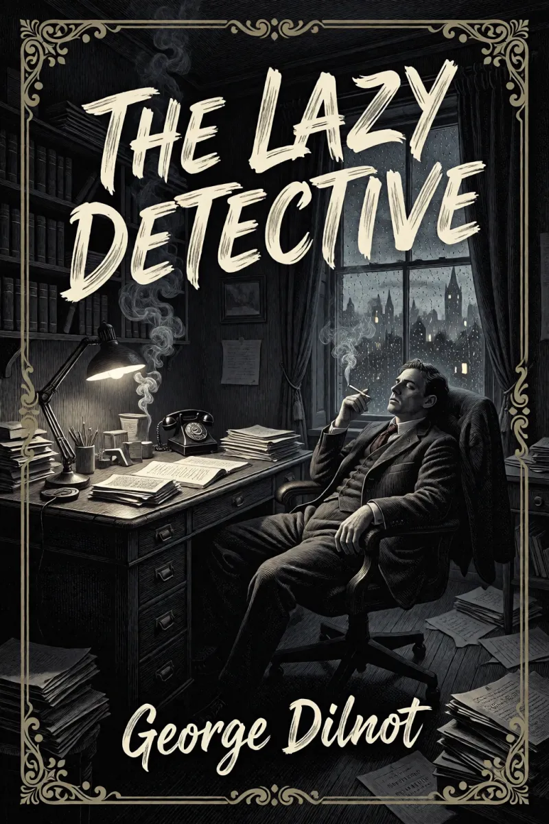 Cover of The lazy detective by George Dilnot