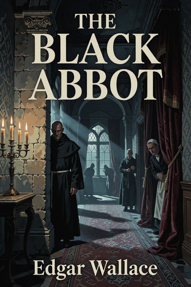 Cover of The Black Abbot by Edgar Wallace