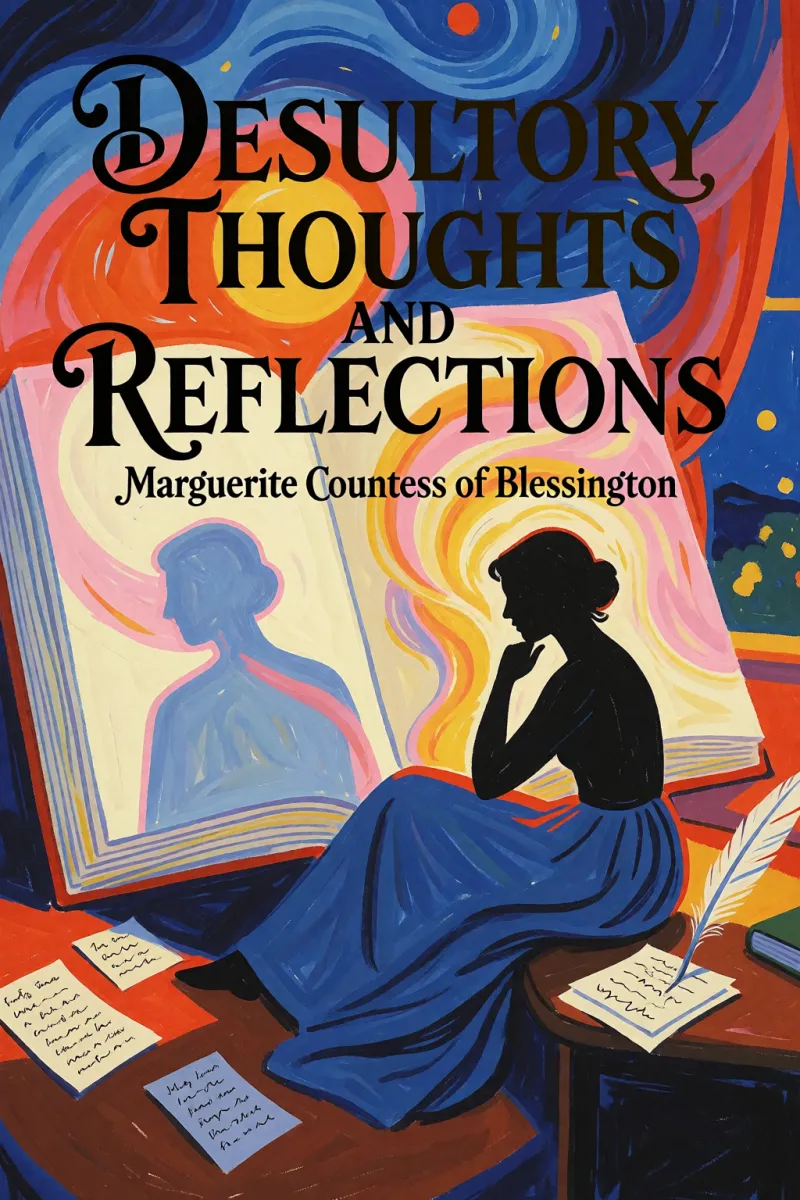 Cover of Desultory thoughts and reflections by Marguerite Countess of Blessington