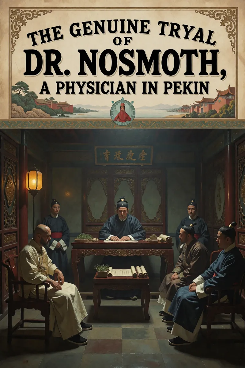 Cover of The genuine tryal of Dr. Nosmoth, a physician in Pekin by Anonymous