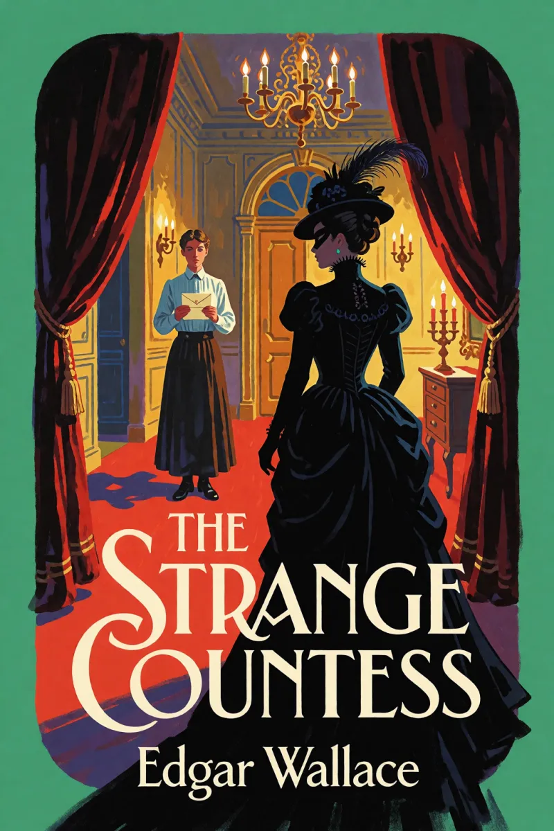 Cover of The strange countess by Edgar Wallace