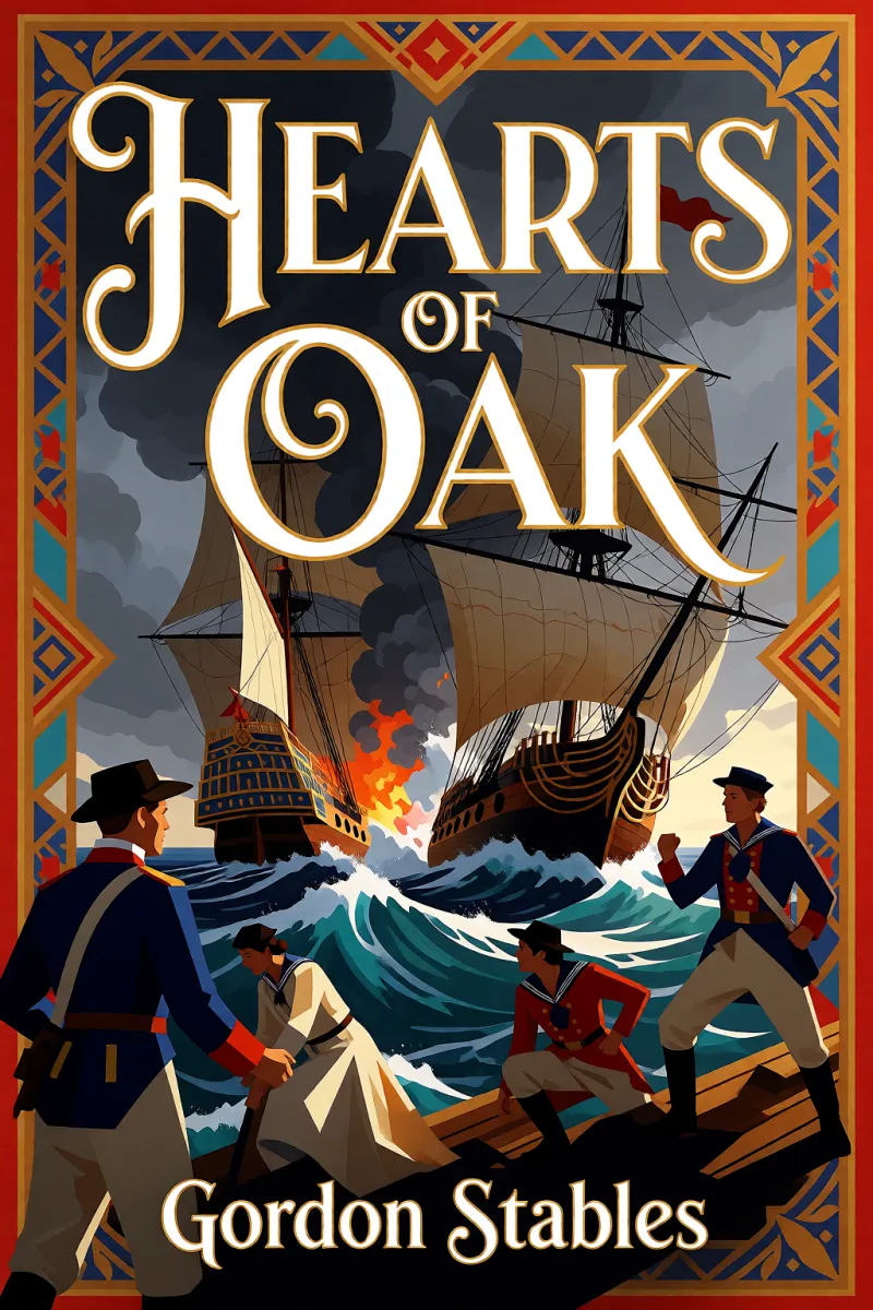 Cover of Hearts of Oak by Gordon Stables