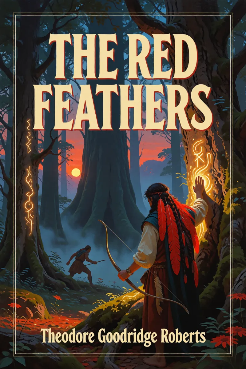 Cover of The red feathers by Theodore Goodridge Roberts