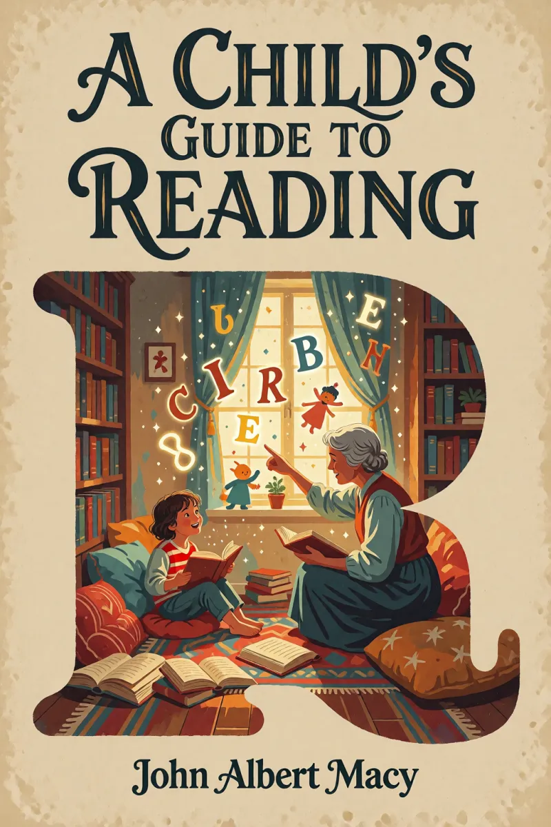 Cover of A child's guide to reading by John Albert Macy