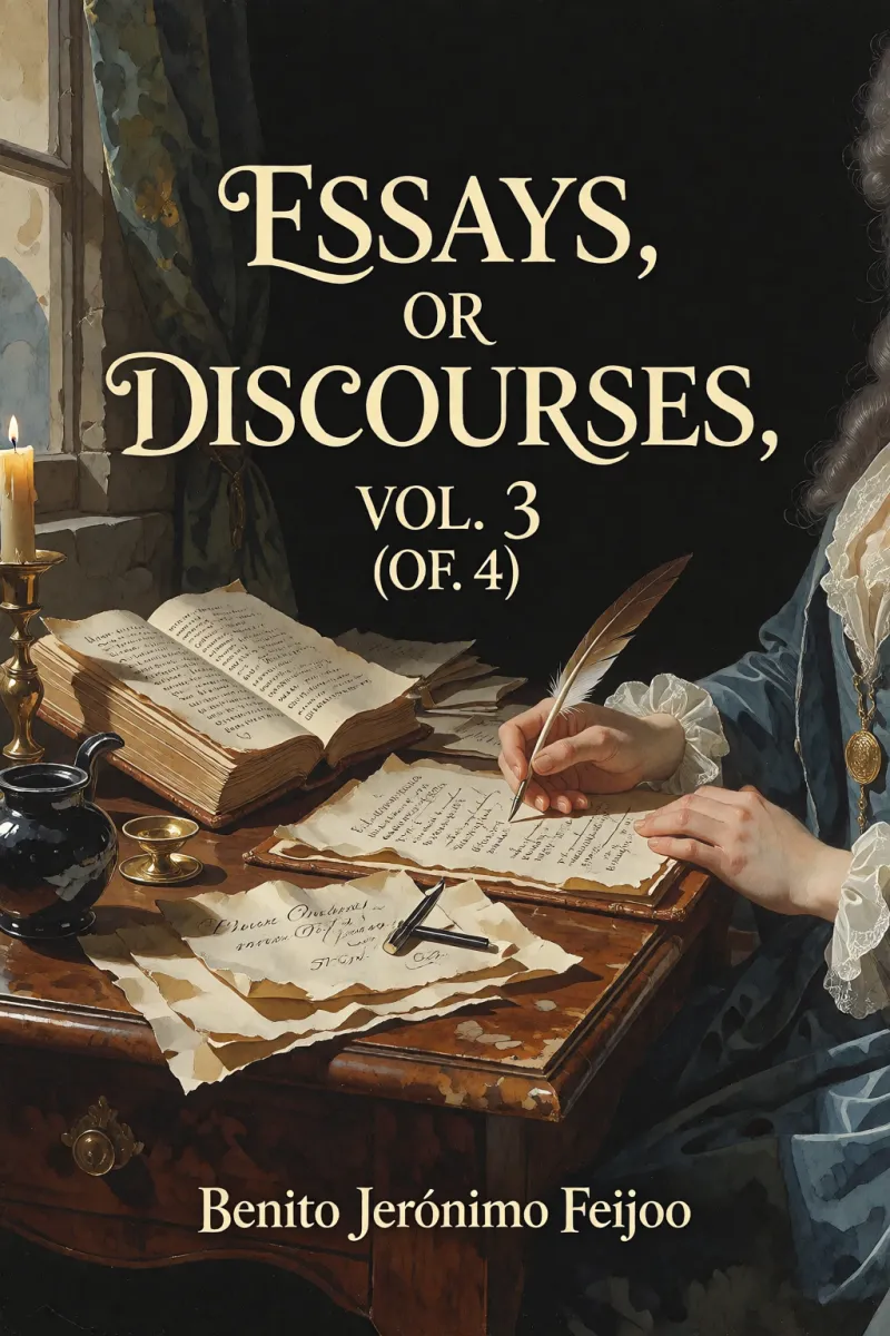 Cover of Essays, or discourses, vol. 3 (of 4) by Benito Jerónimo Feijoo