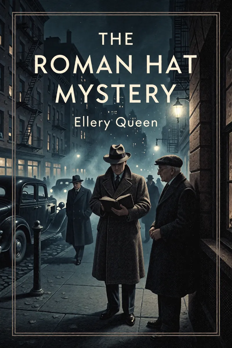 Cover of The Roman hat mystery by Ellery Queen