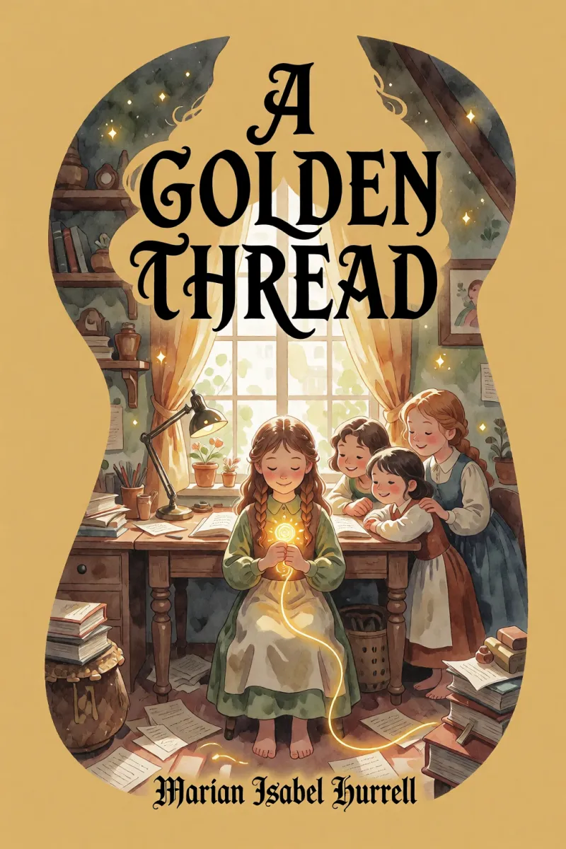 Cover of A golden thread by Marian Isabel Hurrell