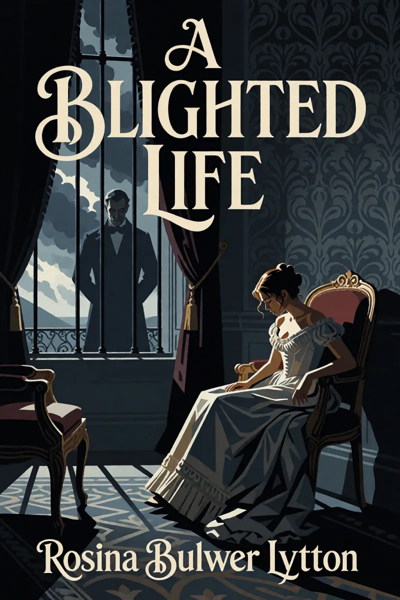 Cover of A blighted life by Rosina Bulwer Lytton